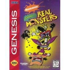 Sega Genesis Box Art AAAHH Real Monsters