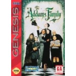 Sega Genesis Box Art The Addams Family