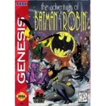 Sega Genesis Box Art Adventures of Batman and Robin