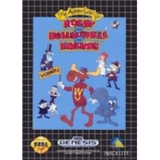 Sega Genesis Box Art The Adventures of Rocky and Bullwinkle and Friends