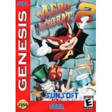 Sega Genesis Box Art Aero the Acro-Bat 2