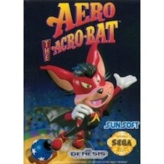 Sega Genesis Box Art Aero the Acro-Bat