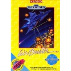 Sega Genesis Box Art Air Buster