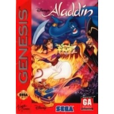 Sega Genesis Box Art Aladdin
