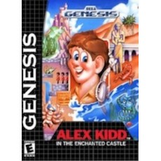 Sega Genesis Box Art Alex Kidd in the Enchanted Castle