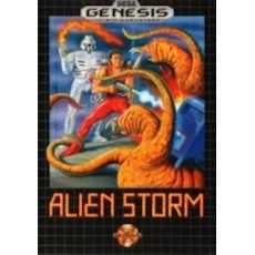 Sega Genesis Box Art Alien Storm