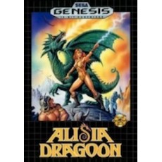 Sega Genesis Box Art Alisia Dragoon
