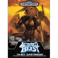 Sega Genesis Box Art Altered Beast