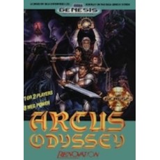 Sega Genesis Box Art Arcus Odyssey