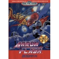 Sega Genesis Box Art Arrow Flash