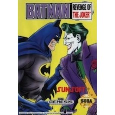 Sega Genesis Box Art Batman Revenge of the Joker
