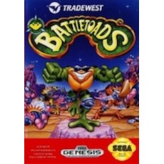 Sega Genesis Box Art Battletoads