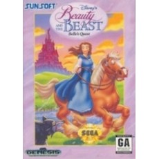 Sega Genesis Box Art Beauty and the Beast