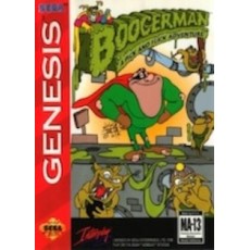 Sega Genesis Box Art Boogerman A Pick and Flick Adventure
