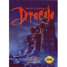 Sega Genesis Box Art Bram Stoker's Dracula