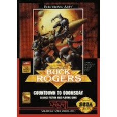 Sega Genesis Box Art Buck Rogers Countdown to Doomsday