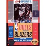 Sega Genesis Box Art Bulls Vs Blazers and the NBA Playoffs
