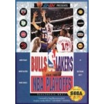 Sega Genesis Box Art Bulls vs Lakers and the NBA Playoffs