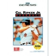 Sega Genesis Box Art Cal Ripken Jr. Baseball