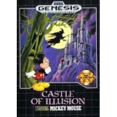 Sega Genesis Box Art Castle of Illusion