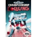 Sega Genesis Box Art Championship Bowling