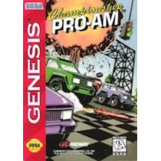 Sega Genesis Box Art Championship Pro-AM