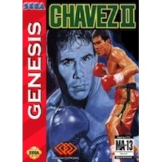 Sega Genesis Box Art Chavez Boxing II