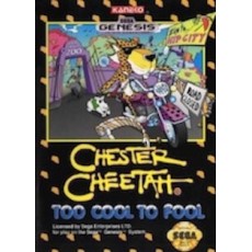 Sega Genesis Box Art Chester Cheetah Too Cool to Fool