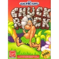 Sega Genesis Box Art Chuck Rock