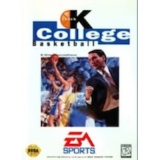 Sega Genesis Box Art Coach K College Basketball