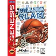 Sega Genesis Box Art College Slam