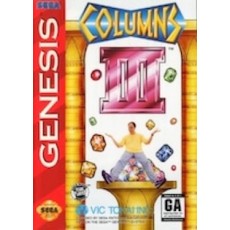 Sega Genesis Box Art Columns III: Revenge of Columns