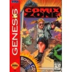 Sega Genesis Box Art Comix Zone