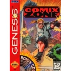 Sega Genesis Box Art Comix Zone