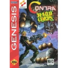 Sega Genesis Box Art Contra Hard Corps