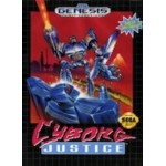 Sega Genesis Box Art Cyborg Justice