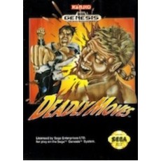 Sega Genesis Box Art Deadly Moves