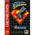 Sega Genesis Box Art The Death and Return of Superman