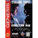 Sega Genesis Box Art Demolition Man