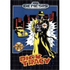 Sega Genesis Box Art Dick Tracy