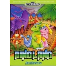 Sega Genesis Box Art Dino Land