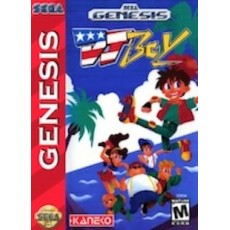 Sega Genesis Box Art DJ Boy