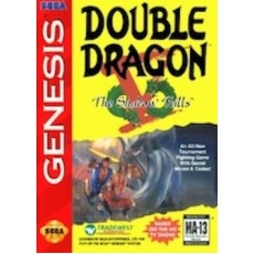 Sega Genesis Box Art Double Dragon V The Shadow Falls