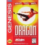 Sega Genesis Box Art DRAGON The Bruce Lee Story