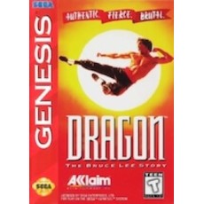 Sega Genesis Box Art DRAGON The Bruce Lee Story
