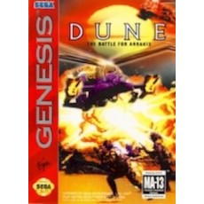 Sega Genesis Box Art Dune The Battle for Arrakis