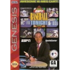 Sega Genesis Box Art ESPN Baseball Tonight