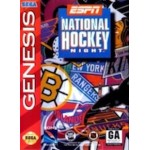 Sega Genesis Box Art ESPN National Hockey Night