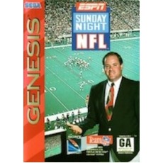 Sega Genesis Box Art ESPN Sunday Night NFL