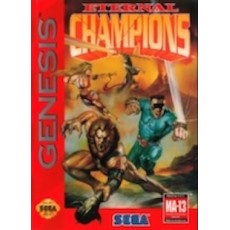 Sega Genesis Box Art Eternal Champions